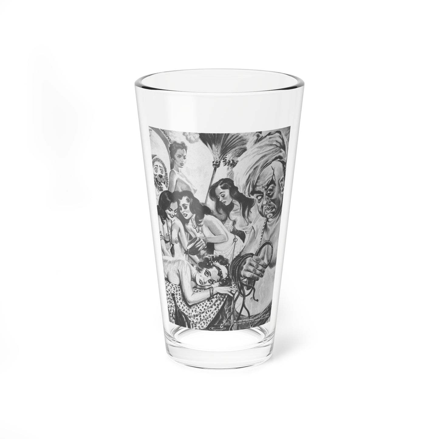 South-Sea-Stories-November-1962-4 (Magazine Illustration) Pint Glass 16oz-16oz-Go Mug Yourself