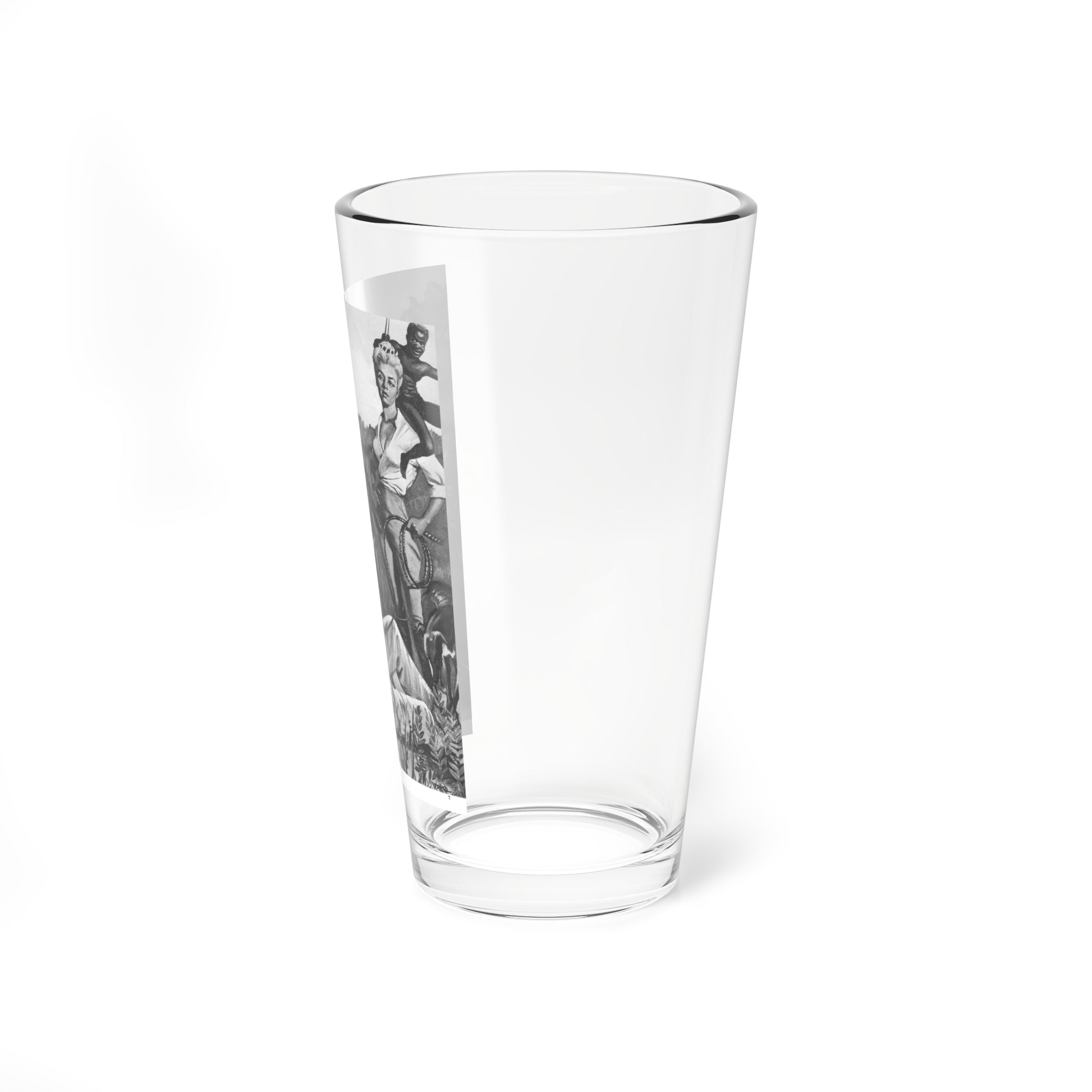 South-Sea-Stories-October-1961-1 (Magazine Illustration) Pint Glass 16oz-Go Mug Yourself