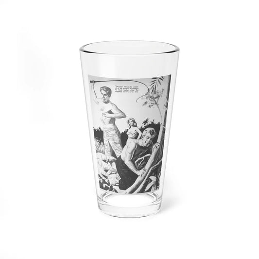 South-Sea-Stories-October-1961-2 (Magazine Illustration) Pint Glass 16oz 16oz - Go Mug Yourself