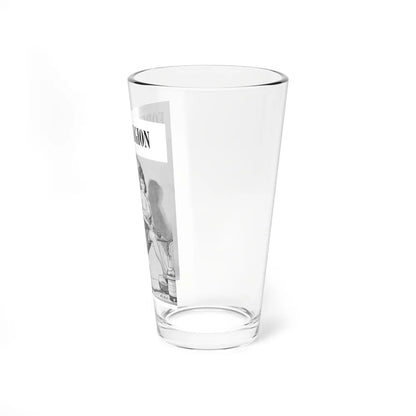 South-Sea-Stories-October-1961-3 (Magazine Illustration) Pint Glass 16oz - Go Mug Yourself