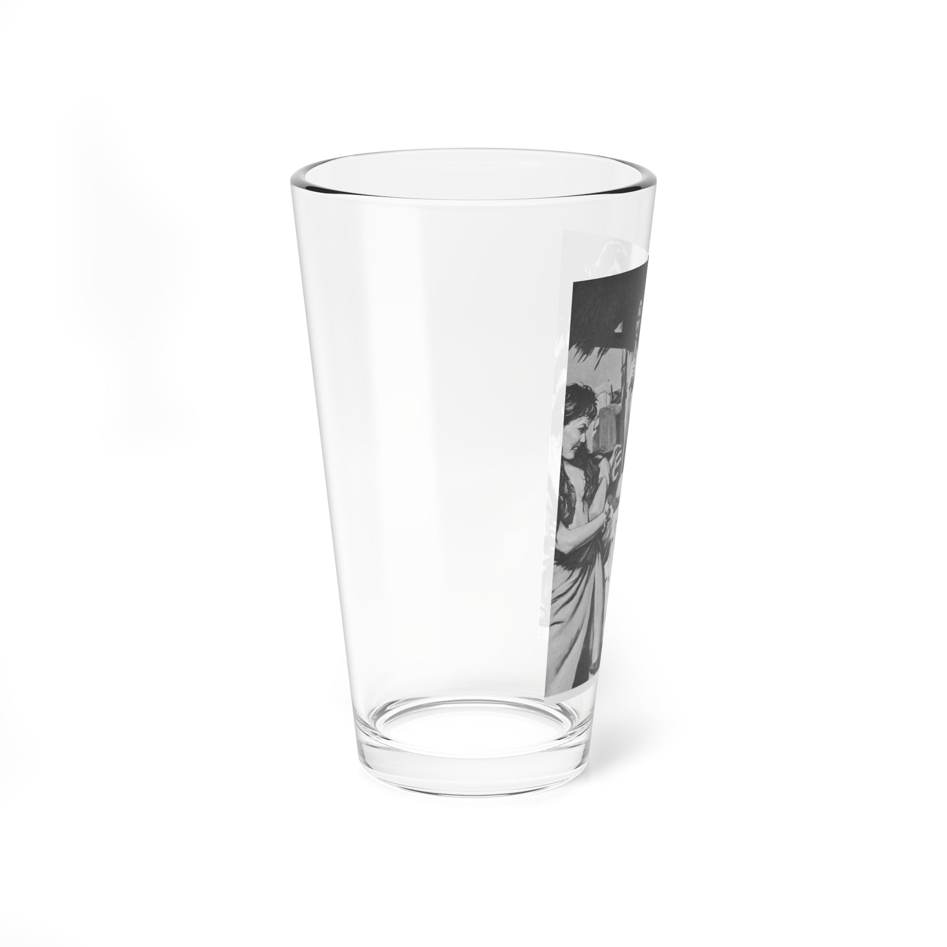 South-Sea-Stories-October-1961-4 (Magazine Illustration) Pint Glass 16oz-Go Mug Yourself