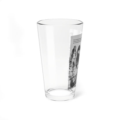 South-Sea-Stories-October-1961-5 (Magazine Illustration) Pint Glass 16oz-Go Mug Yourself