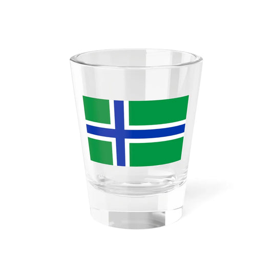 South Uist flag (Scotland) Shot Glass 1.5oz 1.5oz - Go Mug Yourself