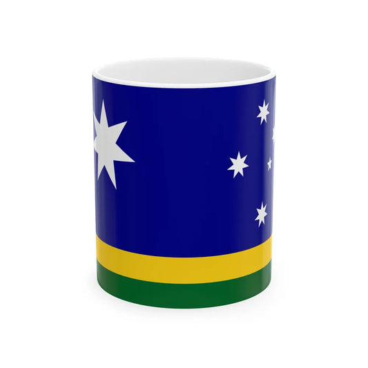 Southern Field Australian Flag Proposal (Australia) White Coffee Mug 11oz - Go Mug Yourself
