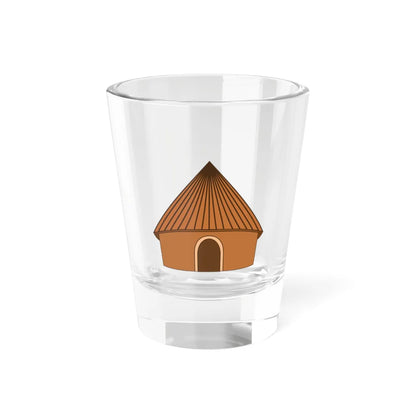 Southern Nations Nationalities and Peoples Region emblem (Ethiopia) (Coat of Arms) Shot Glass 1.5oz 1.5oz - Go Mug Yourself