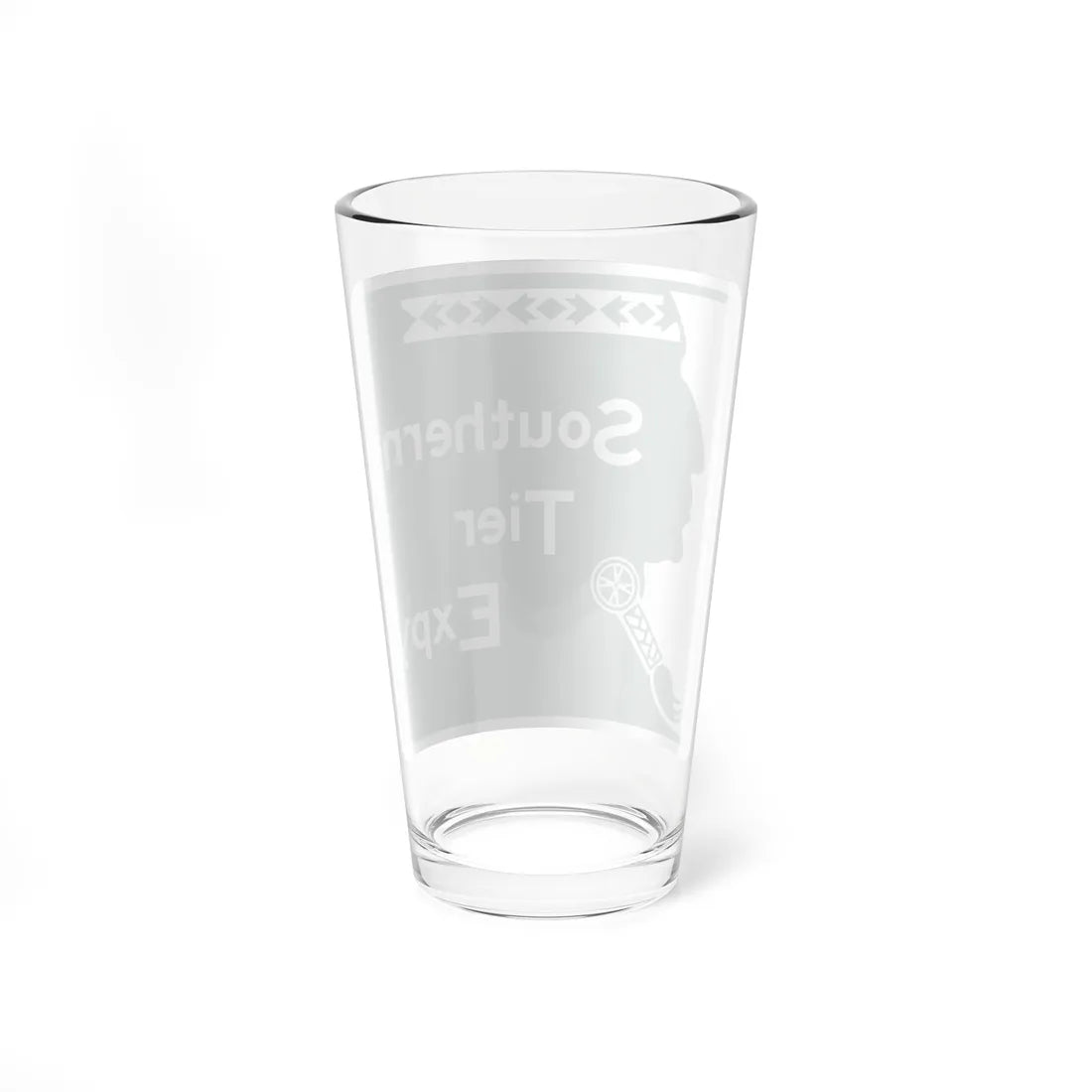 Southern Tier Expressway (New York) (Road Sign) Pint Glass 16oz - Go Mug Yourself