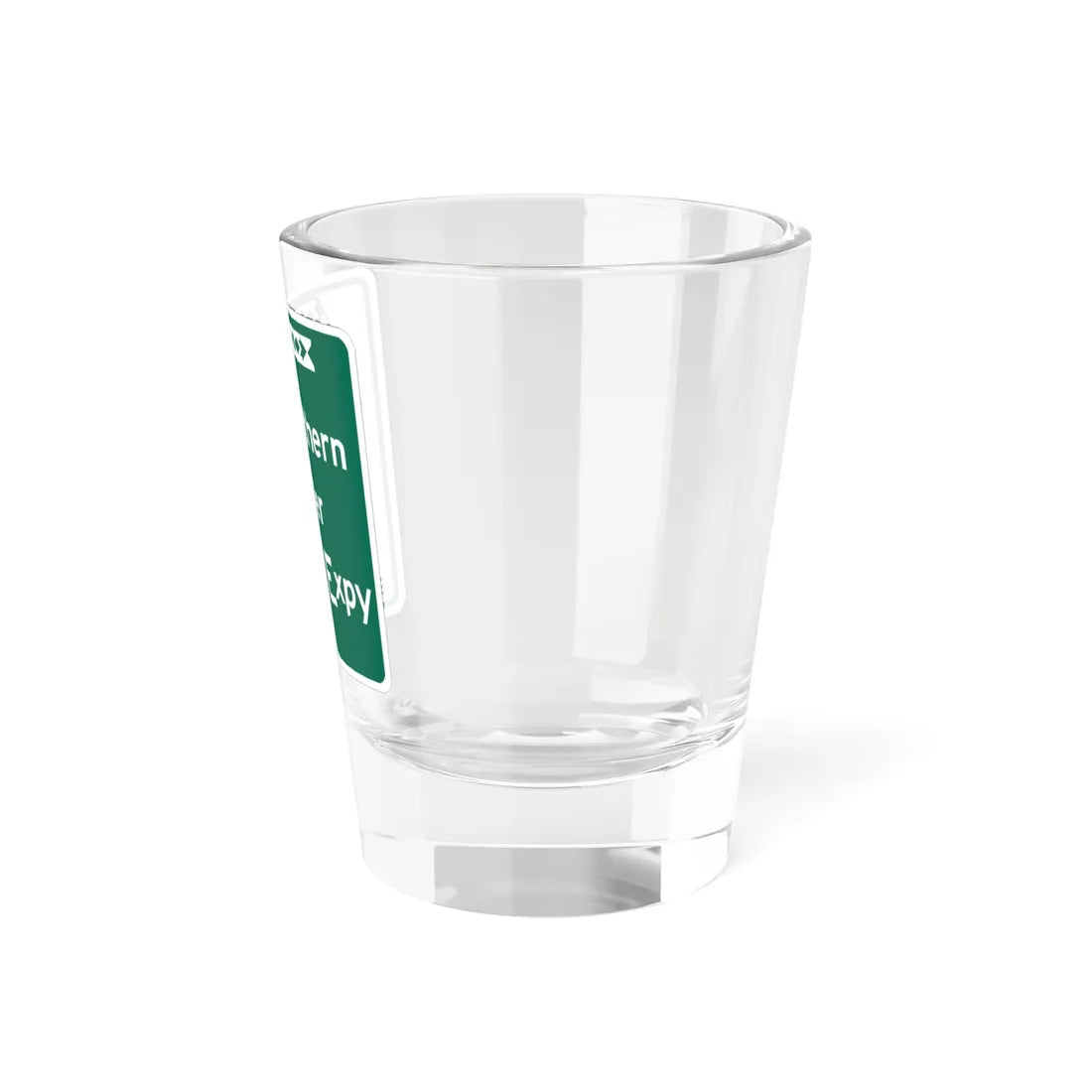 Southern Tier Expressway (New York) (Road Sign) Shot Glass 1.5oz - Go Mug Yourself