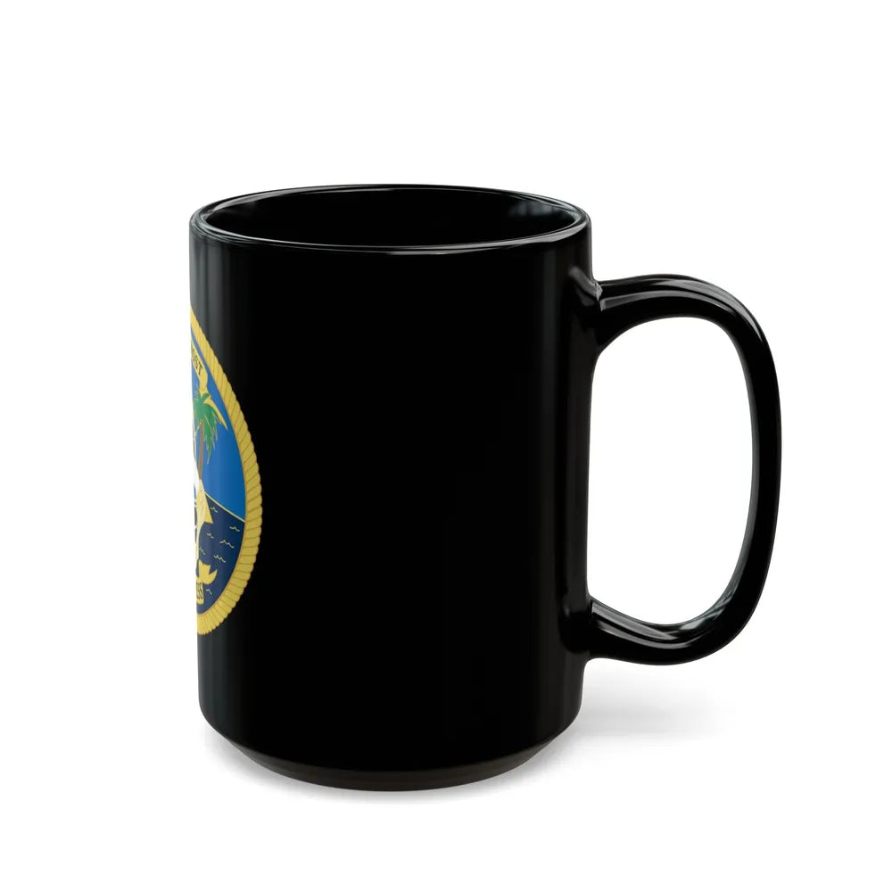 SOUTHERNMOST Chiefs Mess (U.S. Coast Guard) Black Coffee Mug-Go Mug Yourself