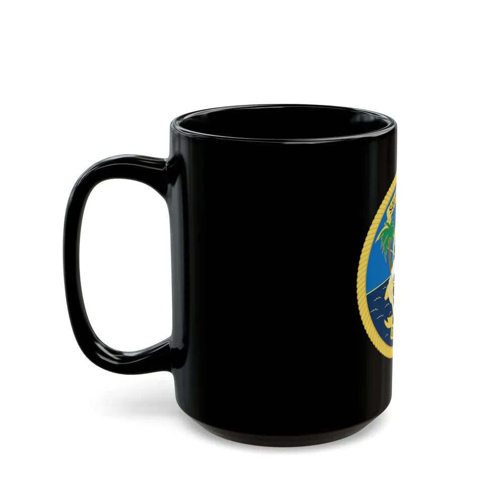 SOUTHERNMOST Chiefs Mess (U.S. Coast Guard) Black Coffee Mug-Go Mug Yourself