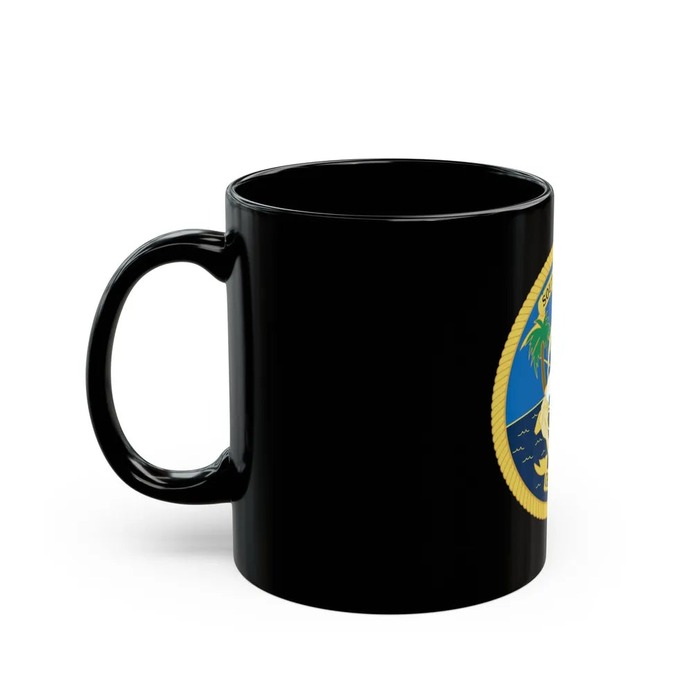 SOUTHERNMOST Chiefs Mess (U.S. Coast Guard) Black Coffee Mug-Go Mug Yourself