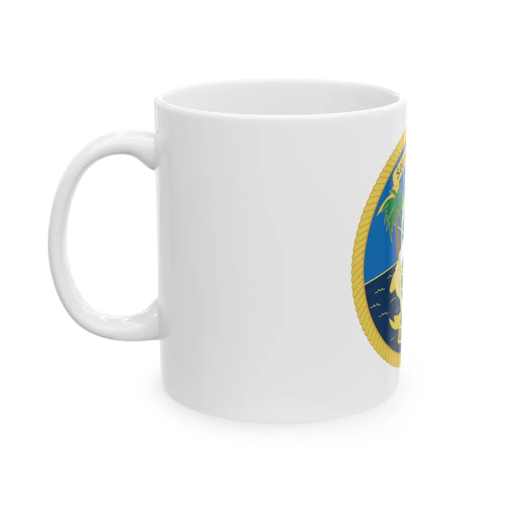 SOUTHERNMOST Chiefs Mess (U.S. Coast Guard) White Coffee Mug-Go Mug Yourself