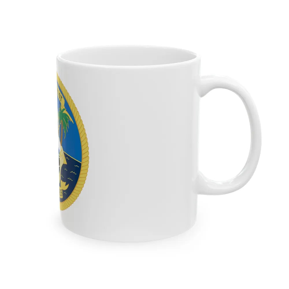 SOUTHERNMOST Chiefs Mess (U.S. Coast Guard) White Coffee Mug-Go Mug Yourself