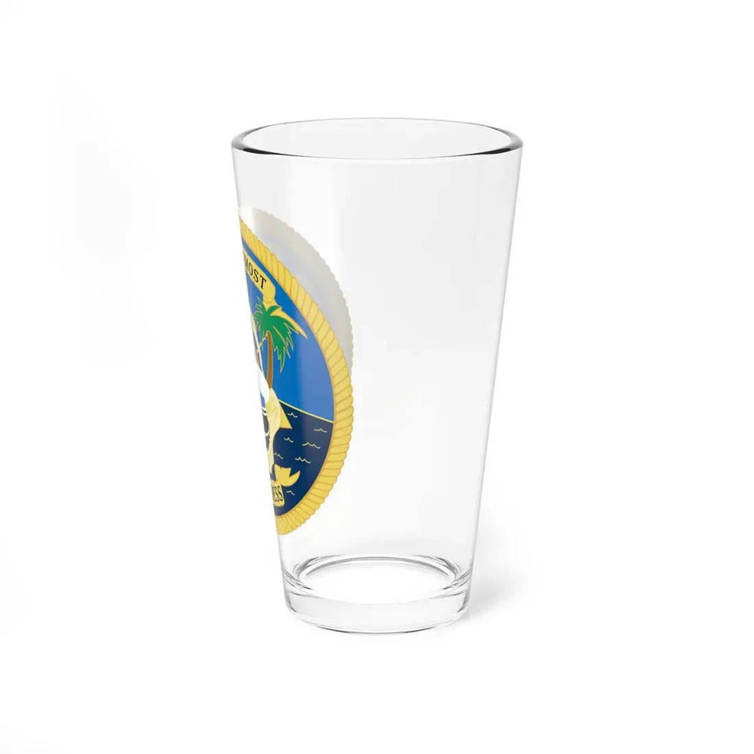SOUTHERNMOST Chiefs Mess (U.S. Coast Guard) Pint Glass 16oz - Go Mug Yourself