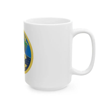 SOUTHERNMOST Chiefs Mess (U.S. Coast Guard) White Coffee Mug - Go Mug Yourself