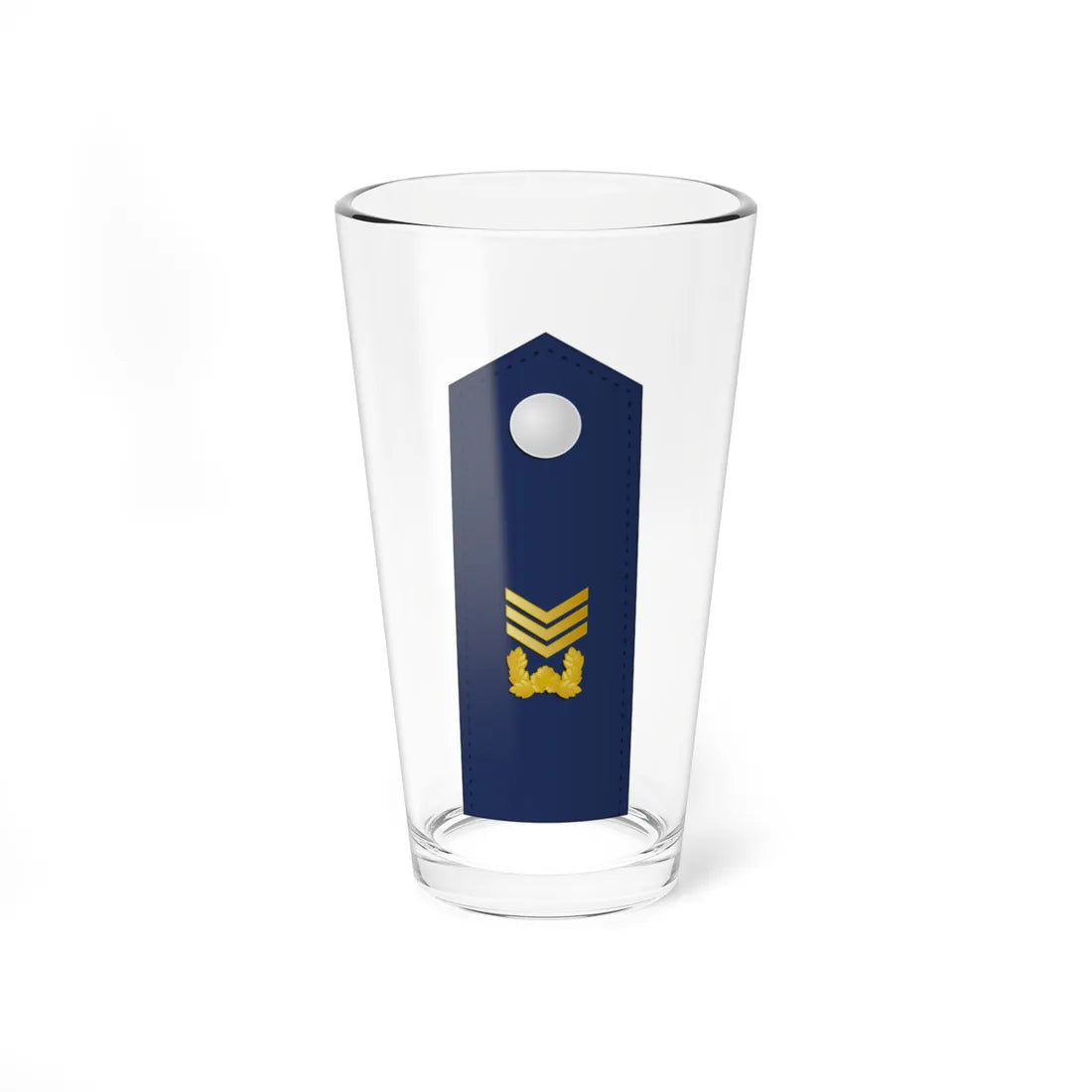 SouthKorea AirForce OR 8 (Korea) (Military Rank) Pint Glass 16oz 16oz - Go Mug Yourself