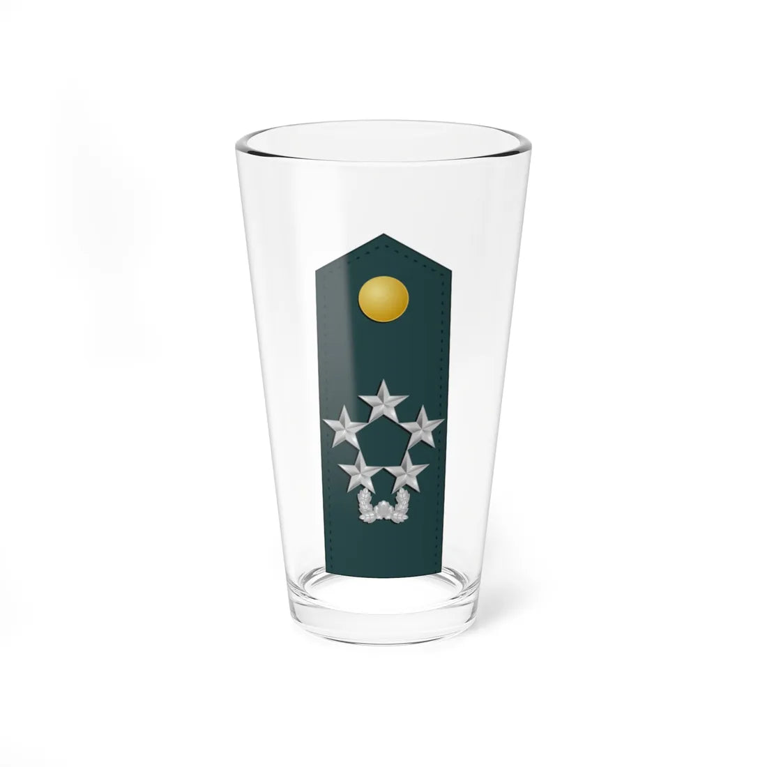 SouthKorea Army OF 10 (Korea) (Military Rank) Pint Glass 16oz 16oz - Go Mug Yourself