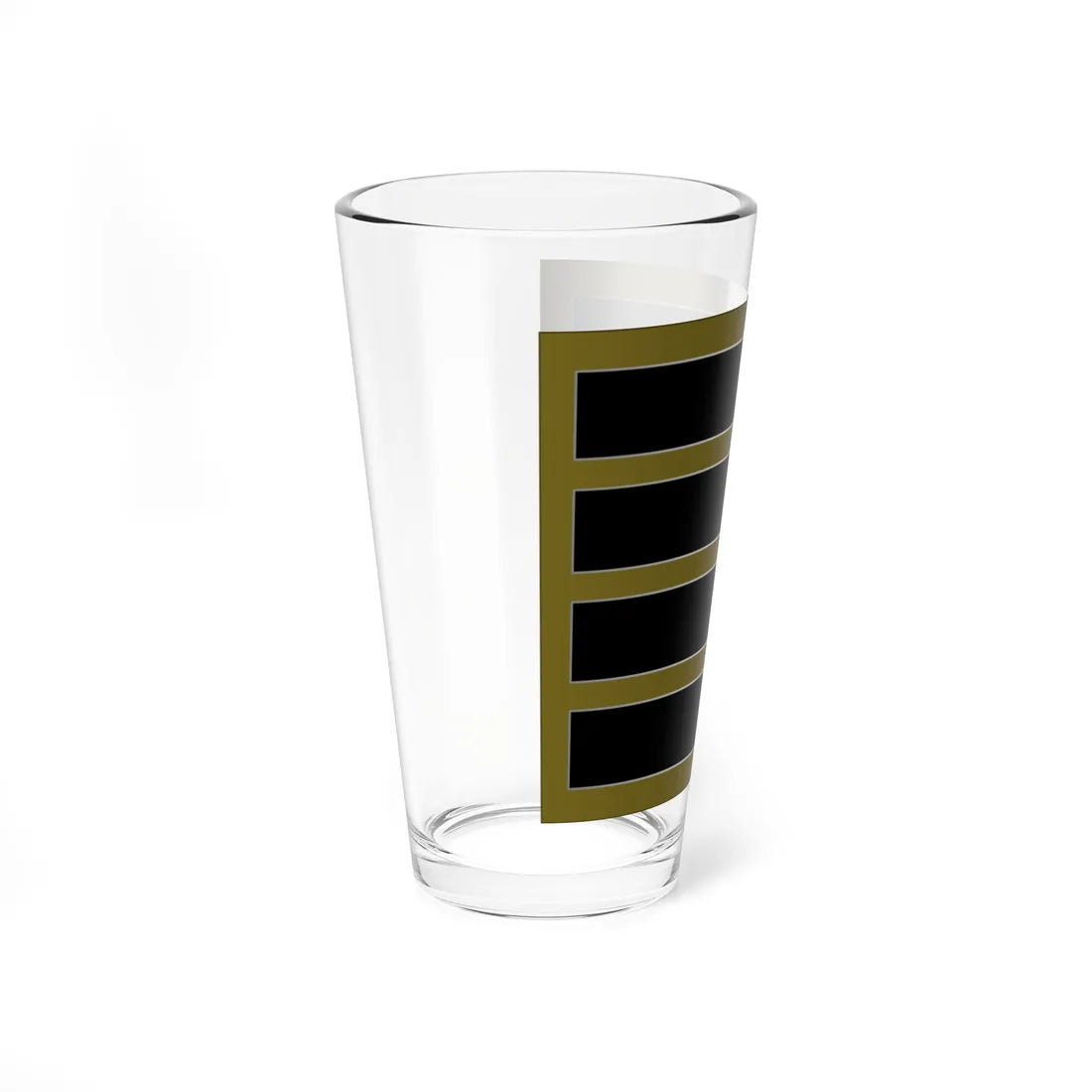 SouthKorea Army OR 4 (Korea) (Military Rank) Pint Glass 16oz - Go Mug Yourself