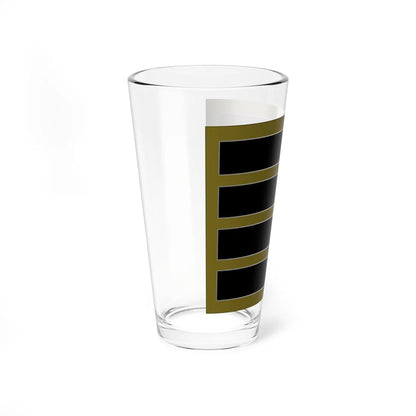 SouthKorea Army OR 4 (Korea) (Military Rank) Pint Glass 16oz - Go Mug Yourself