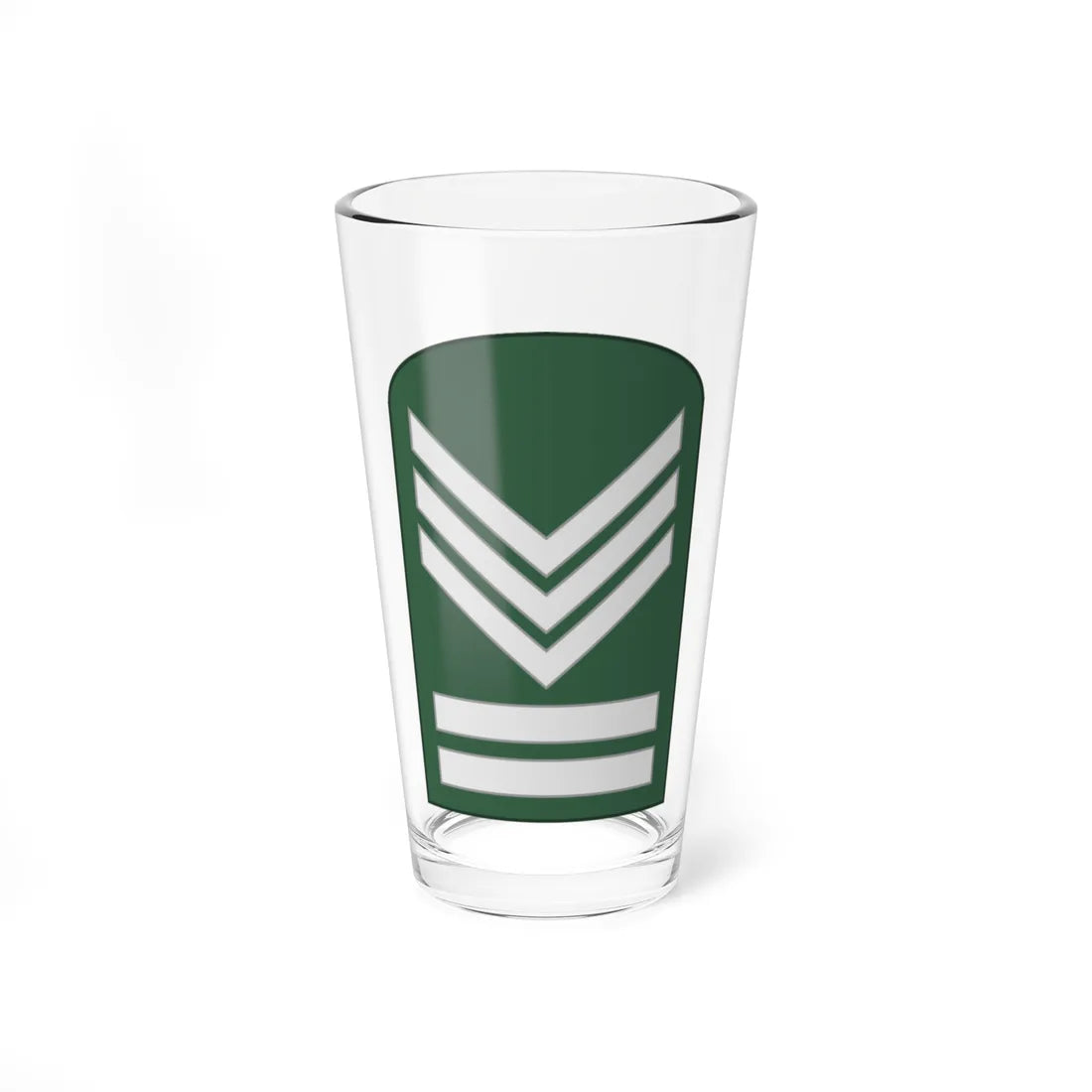 SouthKorea Army OR 6 1954 (Korea) (Military Rank) Pint Glass 16oz 16oz - Go Mug Yourself
