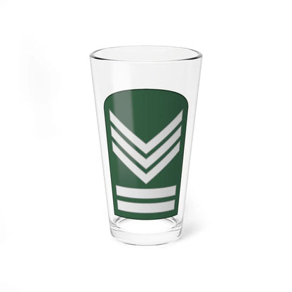 SouthKorea Army OR 6 1954 (Korea) (Military Rank) Pint Glass 16oz 16oz - Go Mug Yourself