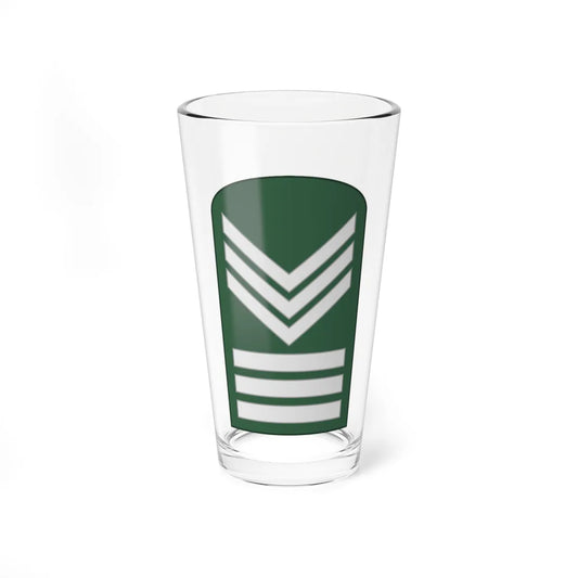 SouthKorea Army OR 7 1954 (Korea) (Military Rank) Pint Glass 16oz 16oz - Go Mug Yourself