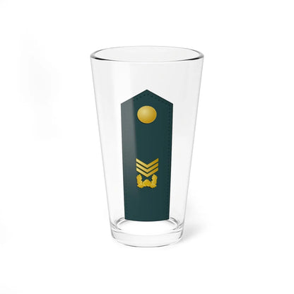 SouthKorea Army OR 7 (Korea) (Military Rank) Pint Glass 16oz 16oz - Go Mug Yourself