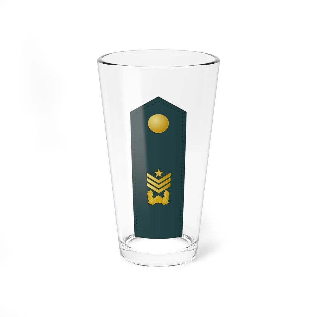 SouthKorea Army OR 8 (Korea) (Military Rank) Pint Glass 16oz 16oz - Go Mug Yourself