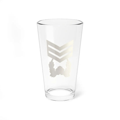 SouthKorea Collar OR 8 (Korea) (Military Rank) Pint Glass 16oz - Go Mug Yourself