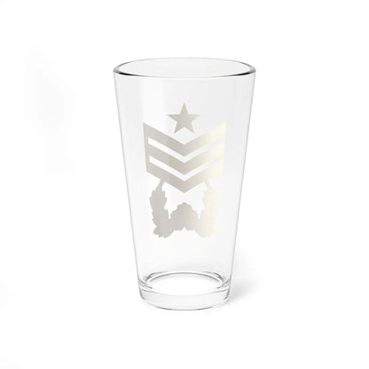 SouthKorea Collar OR 9 (Korea) (Military Rank) Pint Glass 16oz - Go Mug Yourself