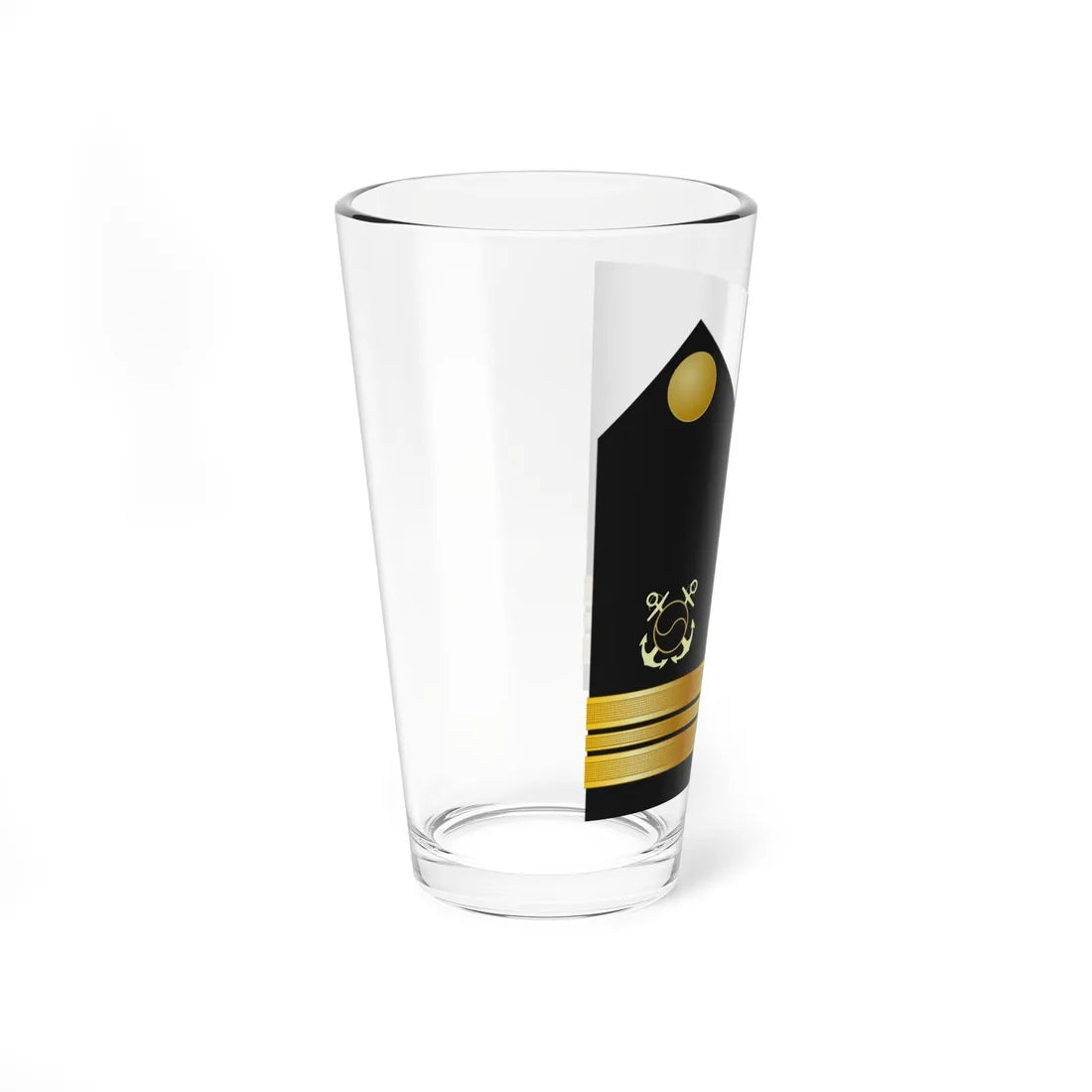 SouthKorea Navy OF 3 (Korea) (Military Rank) Pint Glass 16oz - Go Mug Yourself