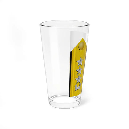 SouthKorea Navy OF 8 (Korea) (Military Rank) Pint Glass 16oz - Go Mug Yourself