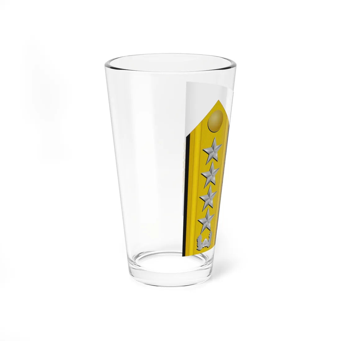 SouthKorea Navy OF 9 (Korea) (Military Rank) Pint Glass 16oz - Go Mug Yourself