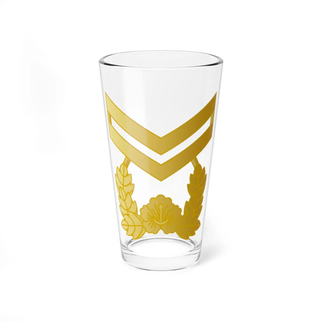 SouthKorea Navy OR 7 (Korea) (Military Rank) Pint Glass 16oz 16oz - Go Mug Yourself