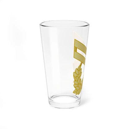 SouthKorea Navy OR 7 (Korea) (Military Rank) Pint Glass 16oz - Go Mug Yourself