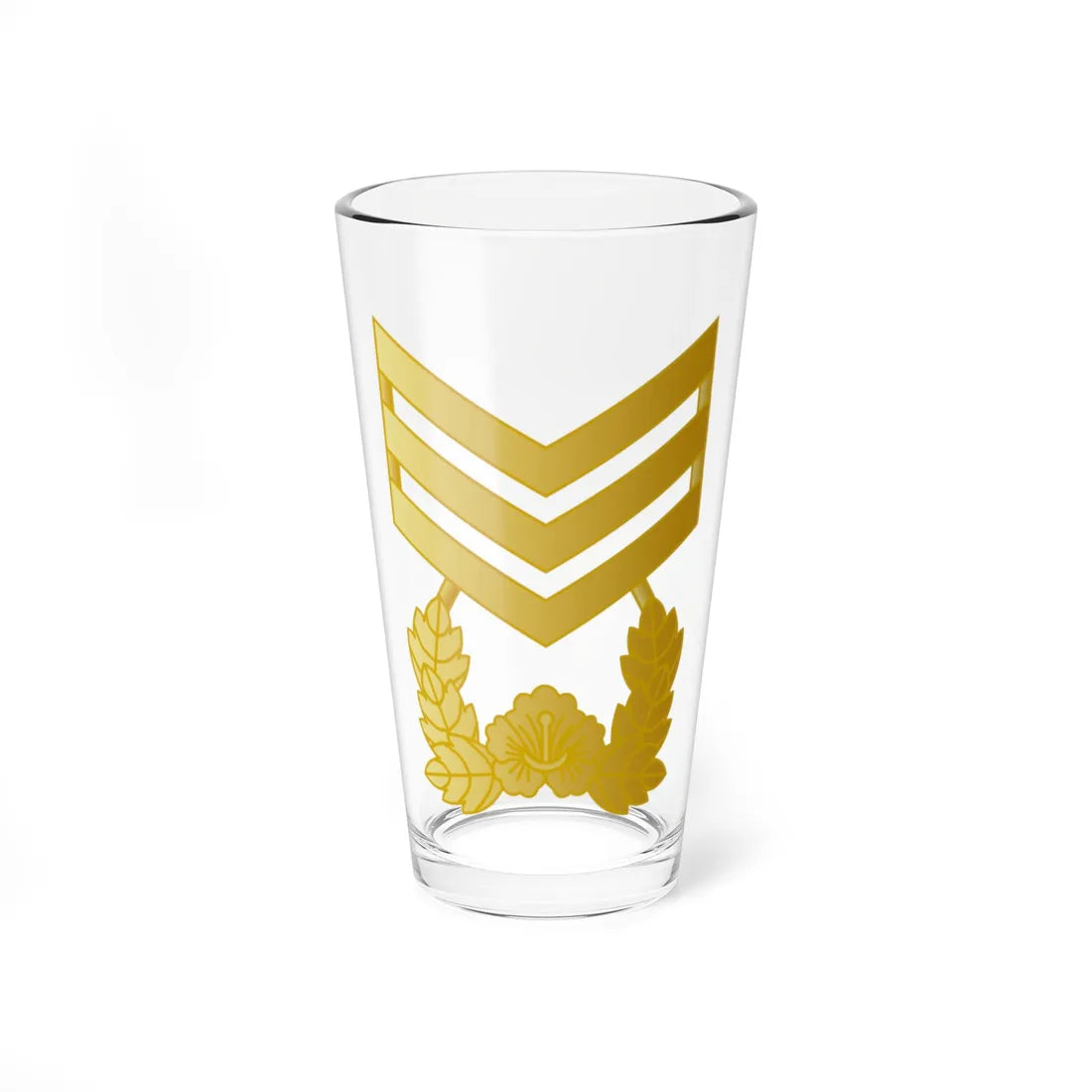 SouthKorea Navy OR 8 (Korea) (Military Rank) Pint Glass 16oz 16oz - Go Mug Yourself