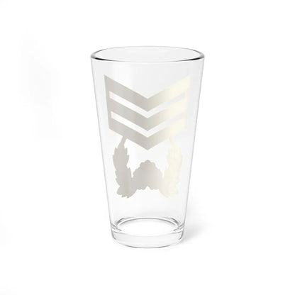 SouthKorea Navy OR 8 (Korea) (Military Rank) Pint Glass 16oz - Go Mug Yourself