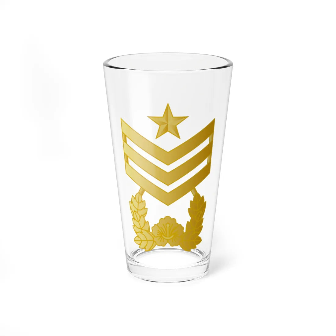 SouthKorea Navy OR 9 (Korea) (Military Rank) Pint Glass 16oz 16oz - Go Mug Yourself