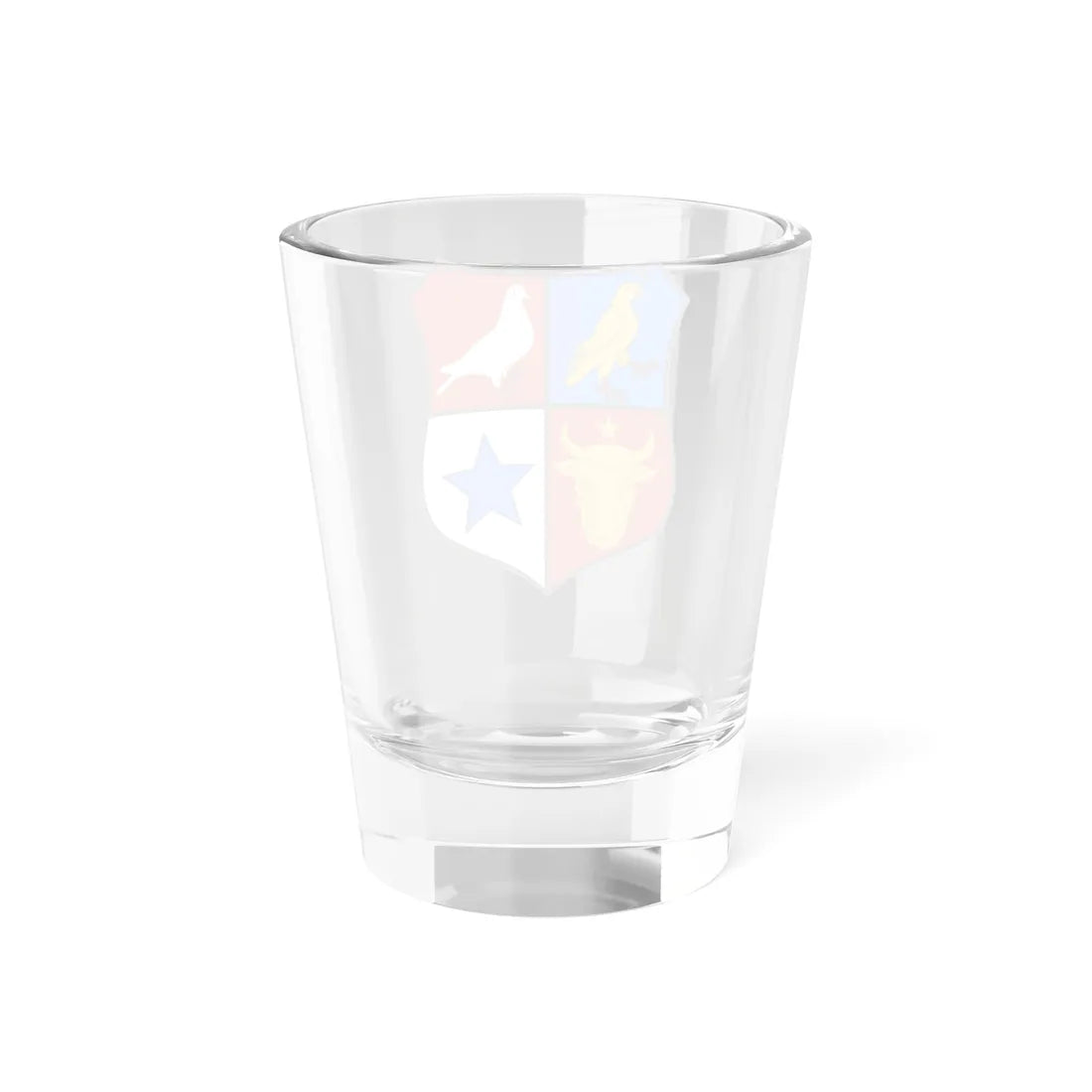 Soutzos arms Constantin M. Suțu version (Algeria) (Coat of Arms) Shot Glass 1.5oz - Go Mug Yourself