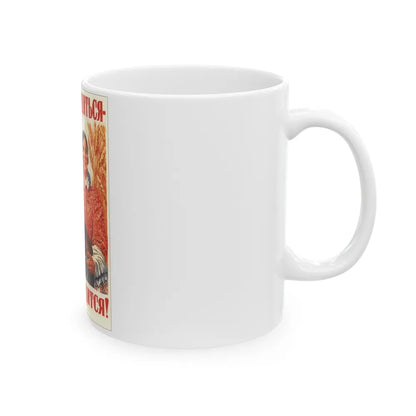 Soviet Era Poster 1 - White Coffee Mug-Go Mug Yourself