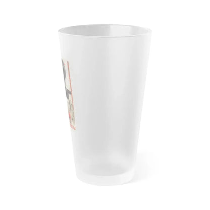 Soviet Era Poster 100 - Frosted Pint Glass 16oz - Go Mug Yourself