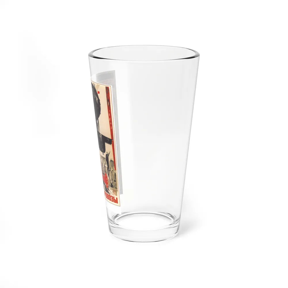 Soviet Era Poster 100 - Pint Glass 16oz-Go Mug Yourself