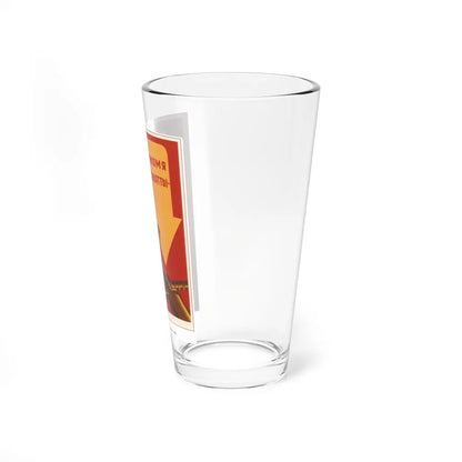 Soviet Era Poster 102 - Pint Glass 16oz-Go Mug Yourself