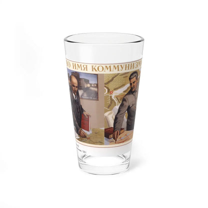 Soviet Era Poster 105 - Pint Glass 16oz-16oz-Go Mug Yourself