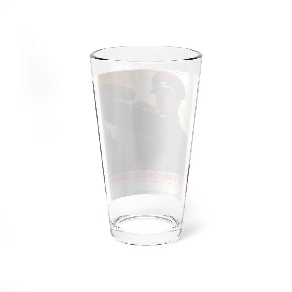 Soviet Era Poster 106 - Pint Glass 16oz-Go Mug Yourself