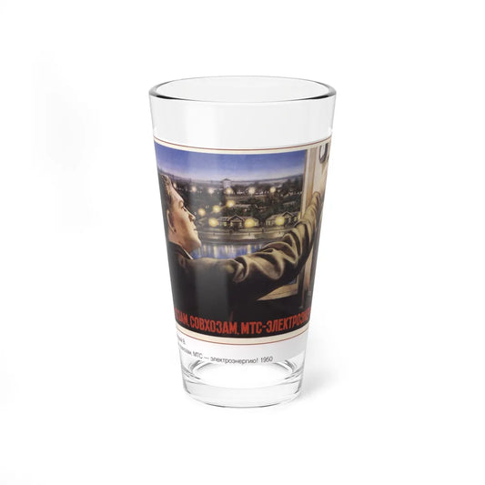 Soviet Era Poster 107 - Pint Glass 16oz-16oz-Go Mug Yourself