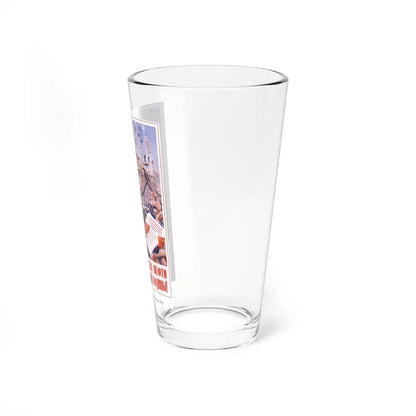 Soviet Era Poster 111 - Pint Glass 16oz-Go Mug Yourself