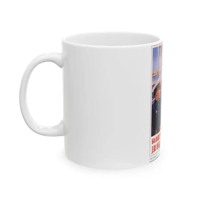 Soviet Era Poster 111 - White Coffee Mug - Go Mug Yourself