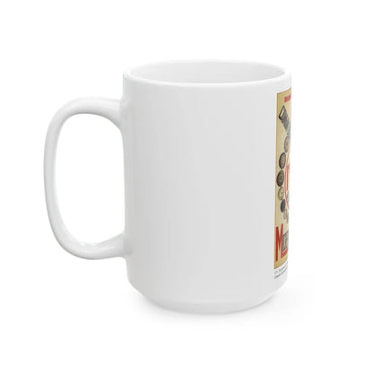 Soviet Era Poster 116 - White Coffee Mug-Go Mug Yourself