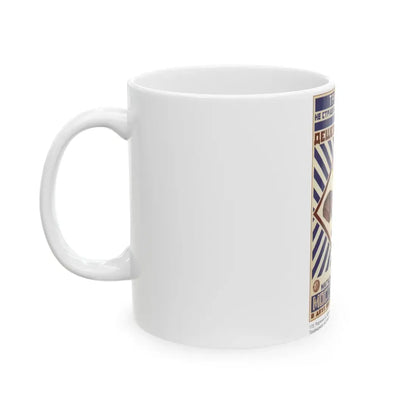 Soviet Era Poster 117 - White Coffee Mug - Go Mug Yourself