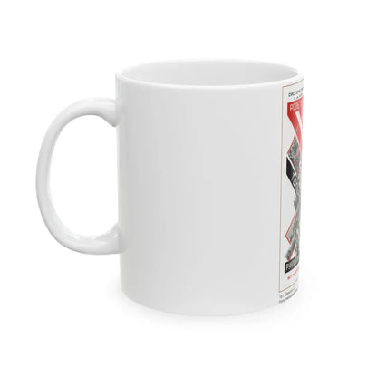 Soviet Era Poster 126 - White Coffee Mug - Go Mug Yourself